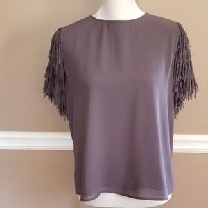 fab'rik Unique Fringe Detail Top
